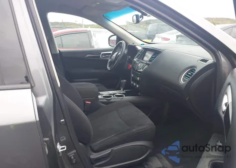 2015 Nissan Pathfinder Sv из США, поврежденный, VIN 5N1AR2MN7FC708468